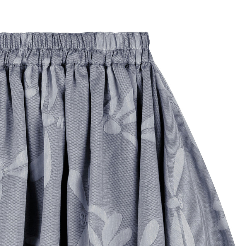 Pale Blue Kenzo Asymmetrical Skirt