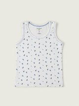 Feather Print Boy Undershirts 3 Pack