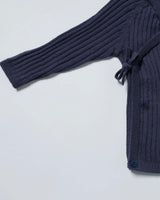 Cotton Wrap Top - Ribbed