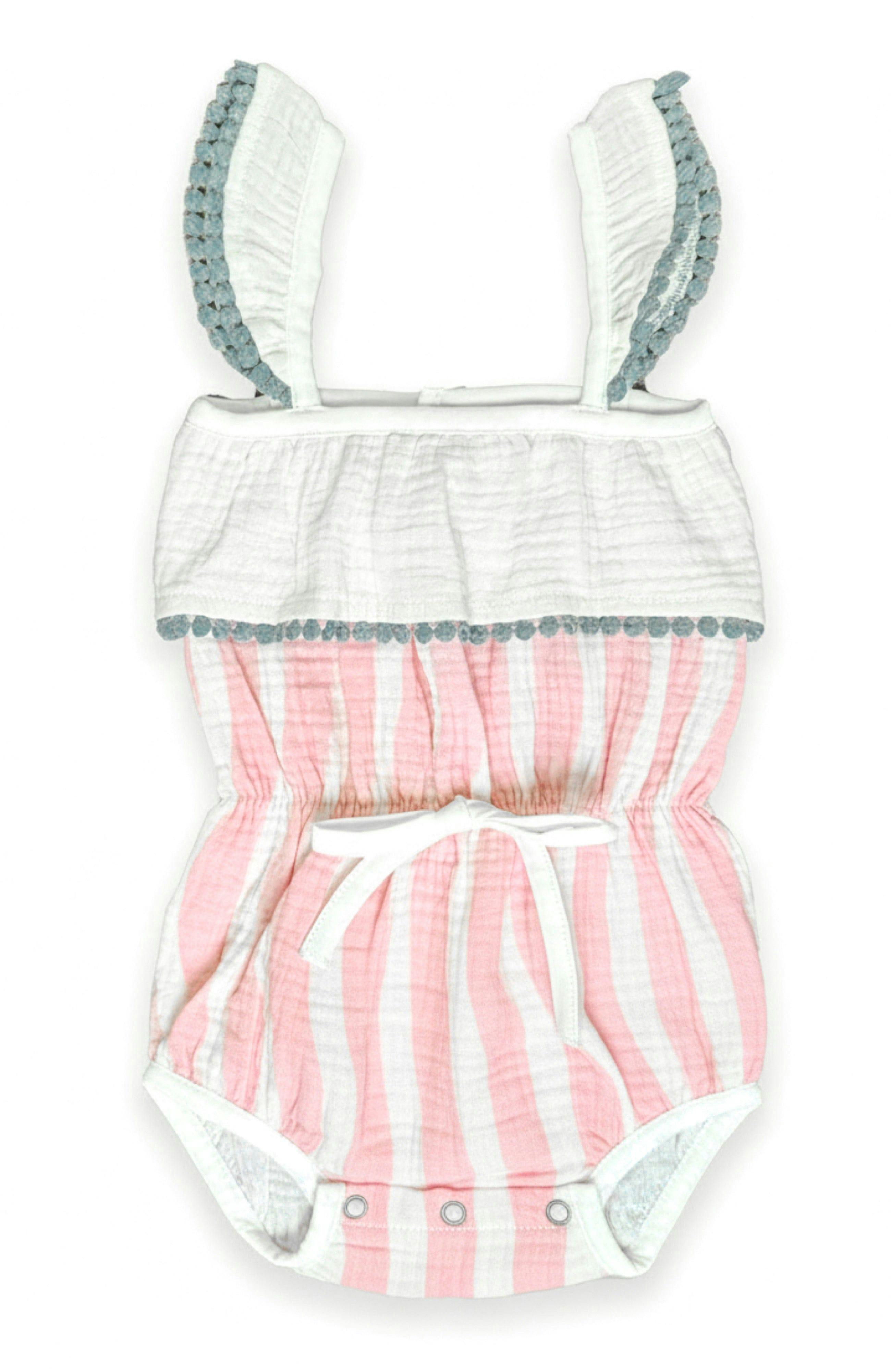 Pink Surf Willa Bubble Romper