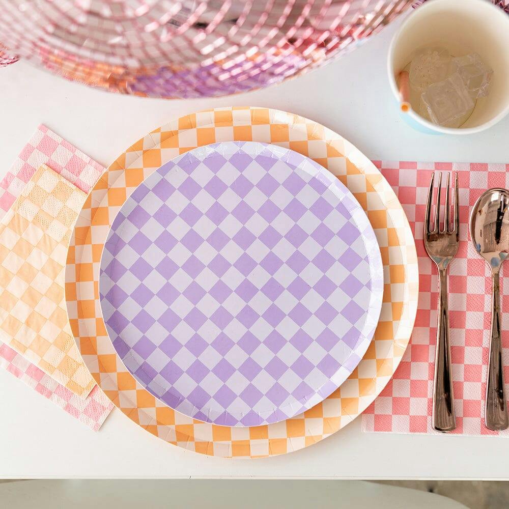 Check It! Tickle Me Pink Guest Napkins