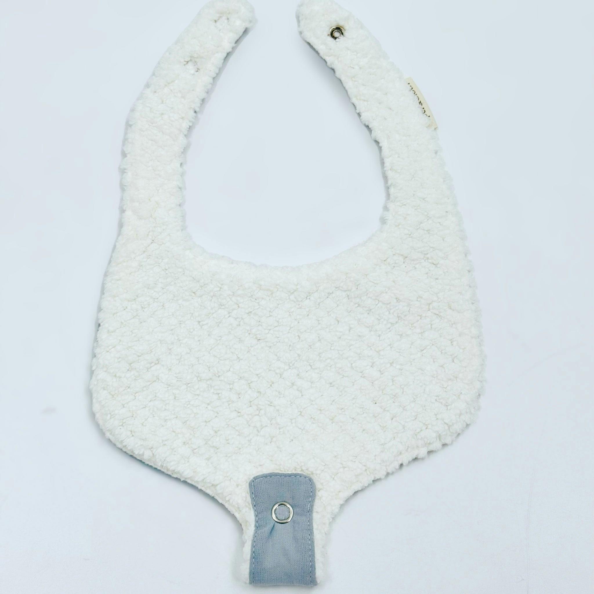Pacifier Bib-Morning Fog