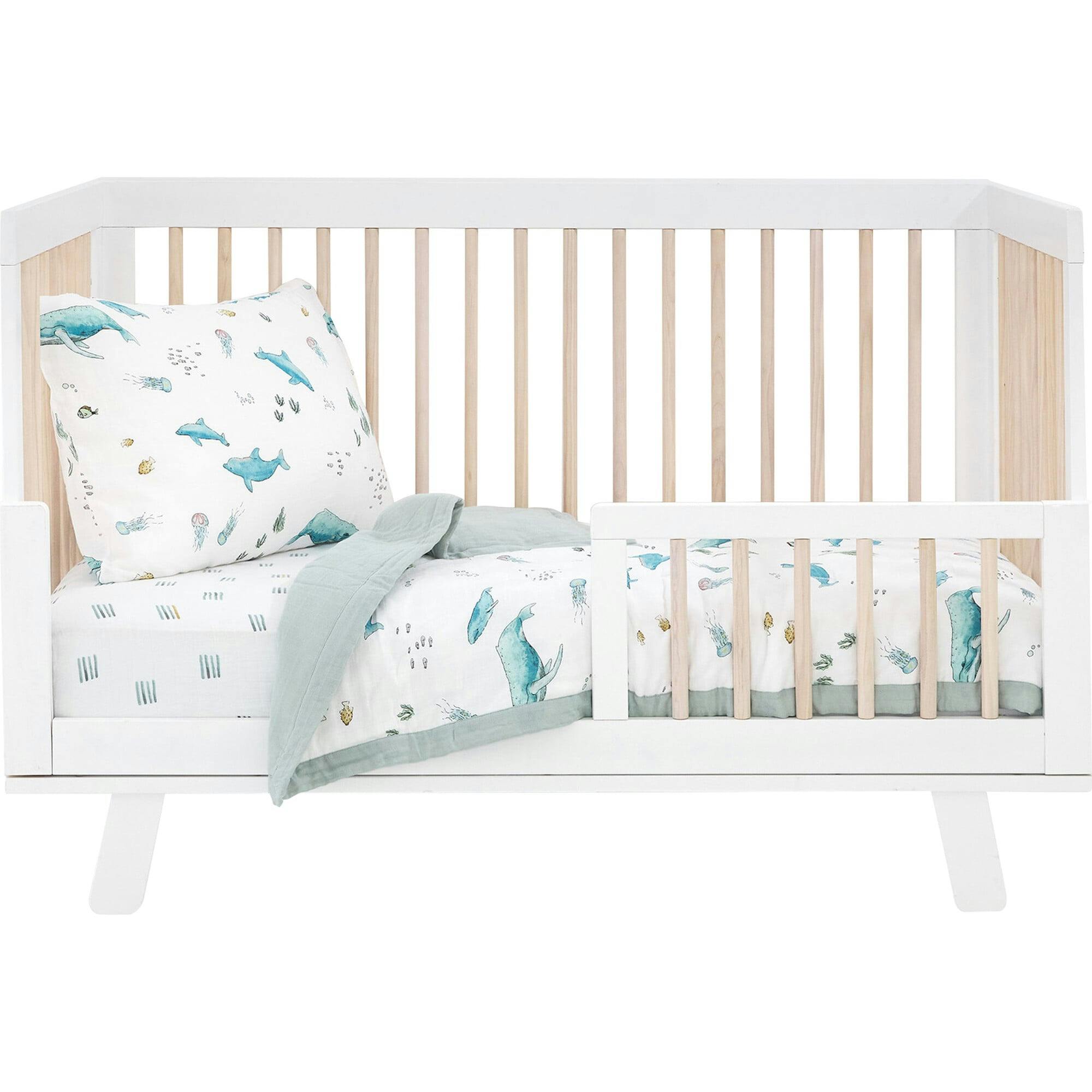 Cotton Muslin Toddler Bedding 3 Piece Set - Blast Off