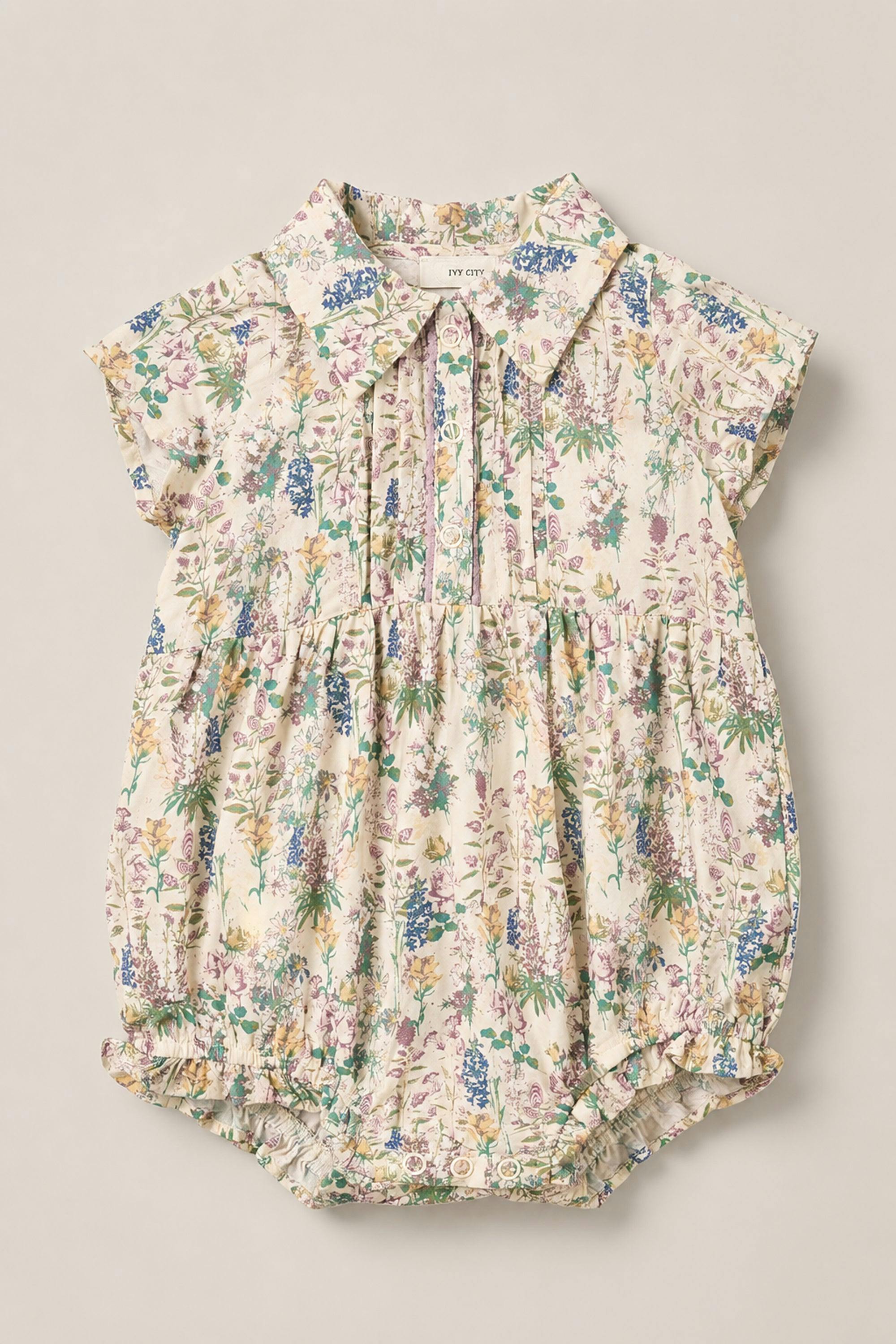 Baby Amber Romper in Autumn Bouquet
