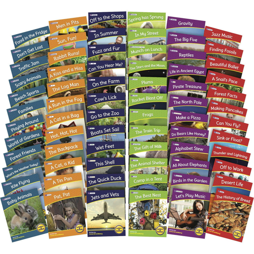 Letters & Sounds Set 2 Non-Fiction Educational Learning Boxed Set