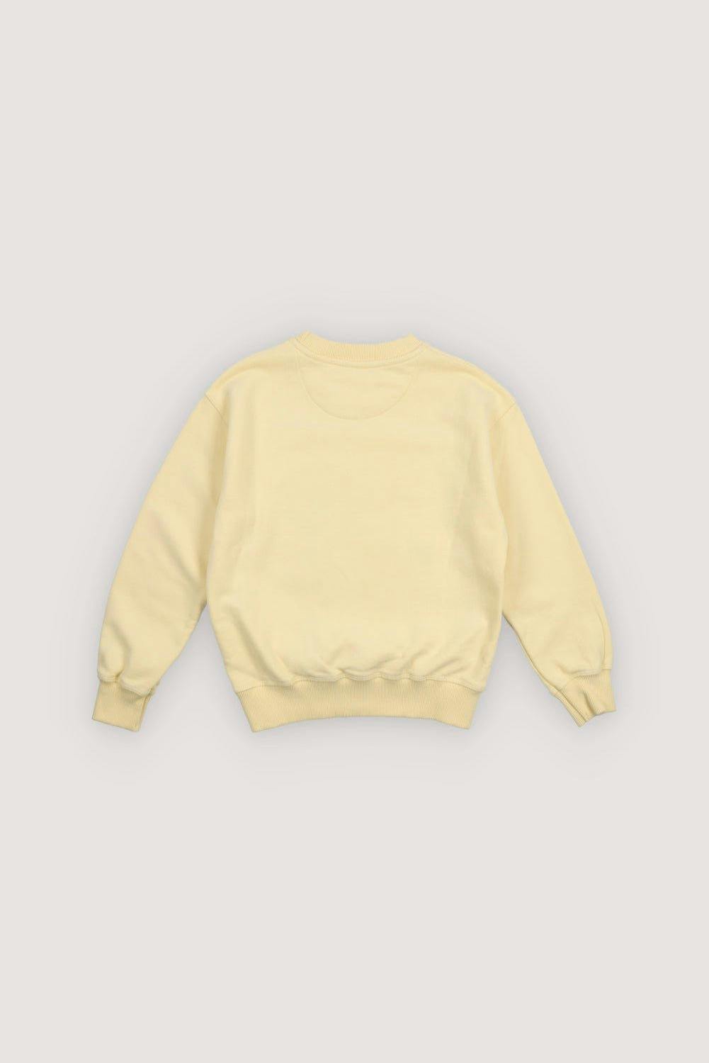 TNS Logo Sweatshirt Soft Lemon