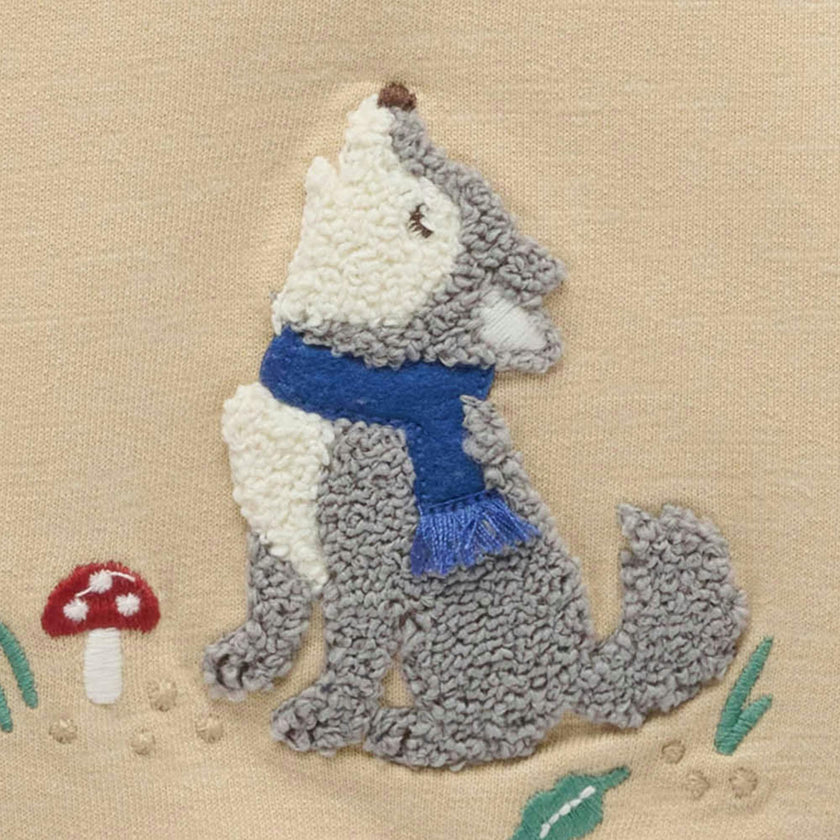 Little Wolf Windcheater Oatmeal
