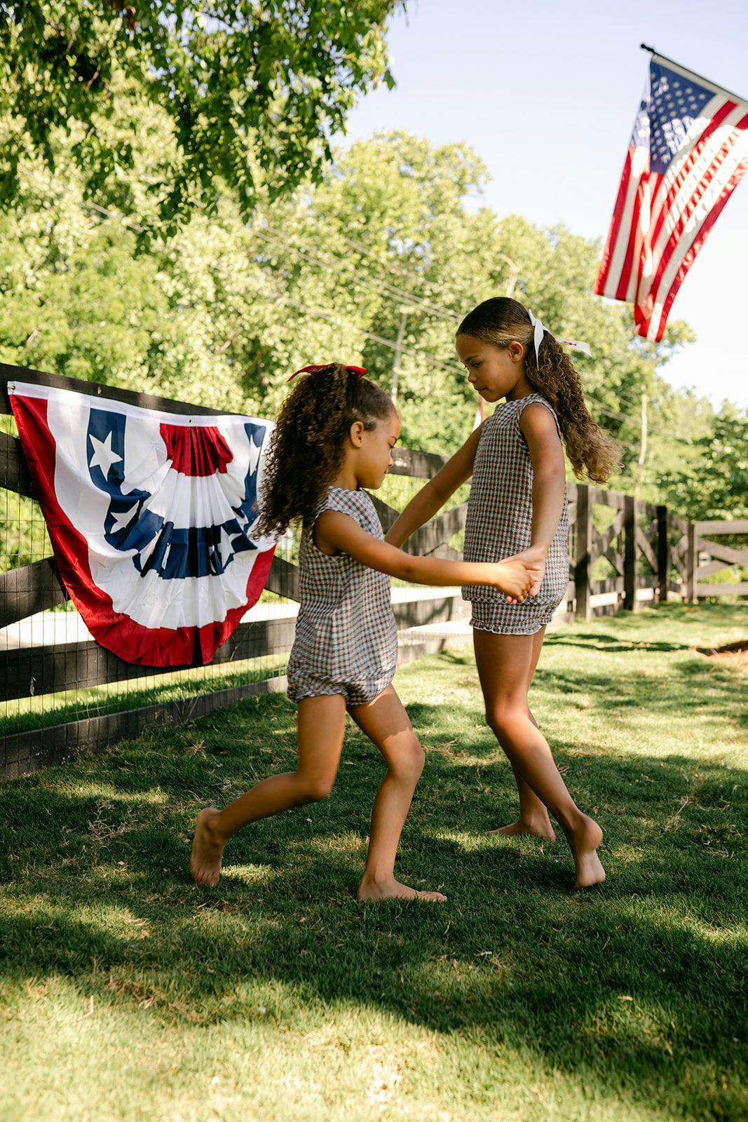 Elizabeth Set - Americana Plaid