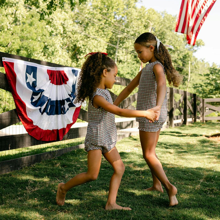 Ellie Set - Americana Plaid