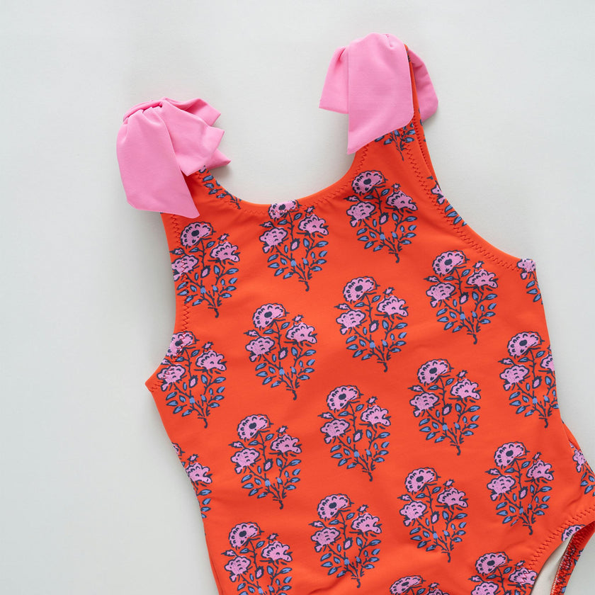 Girls Shelly Suit - Strawflower