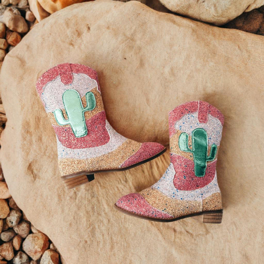 Cowgirl Cactus Cooler Boots