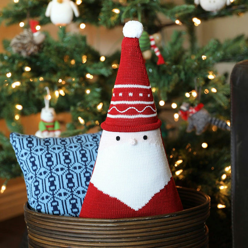Santa Cone Pillow