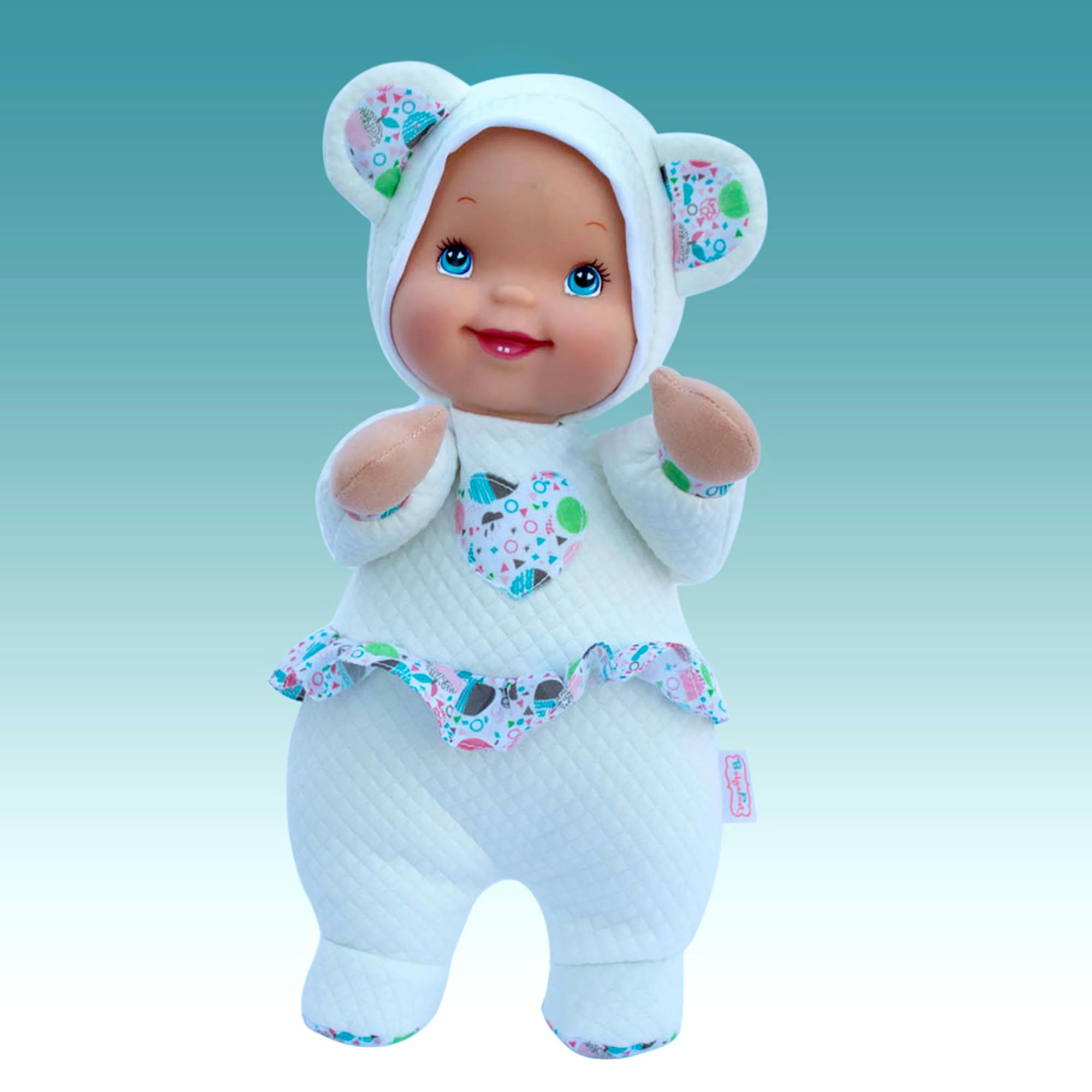 Baby's First: Love Bear - White
