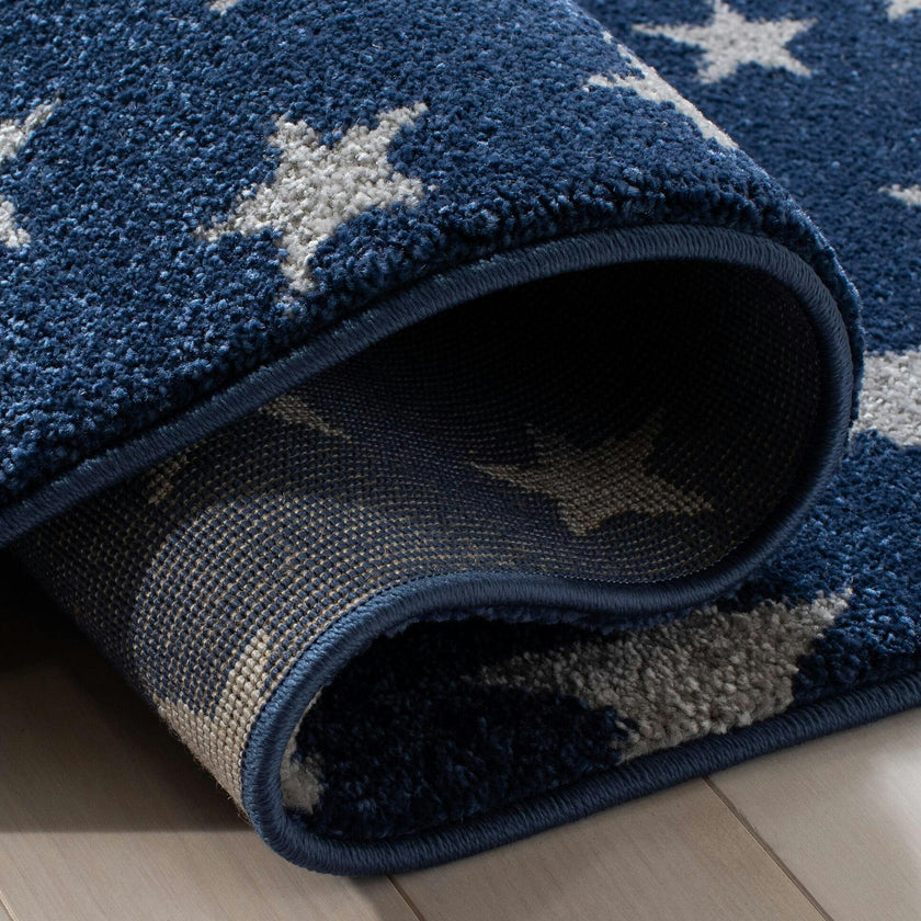 Carousel Kids Buzz Rug, Navy