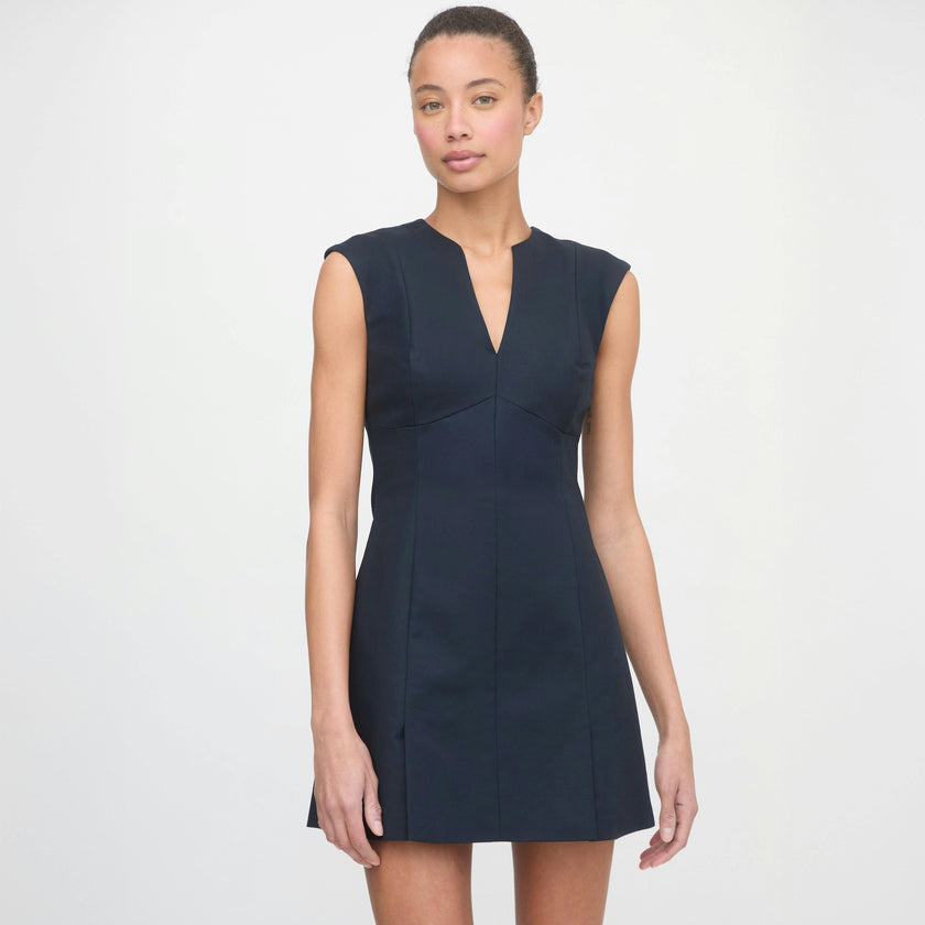 The Holly Dress - Dark Navy