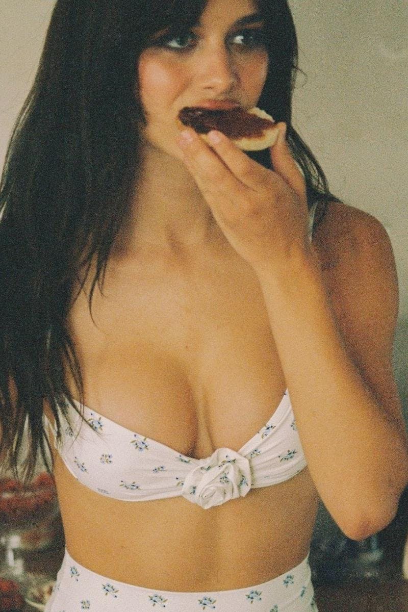 Devin Rosa Bikini Top