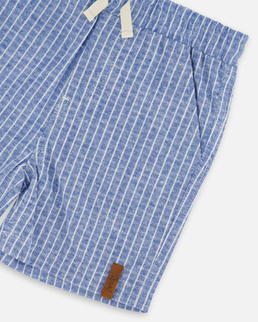 Chambray Shorts