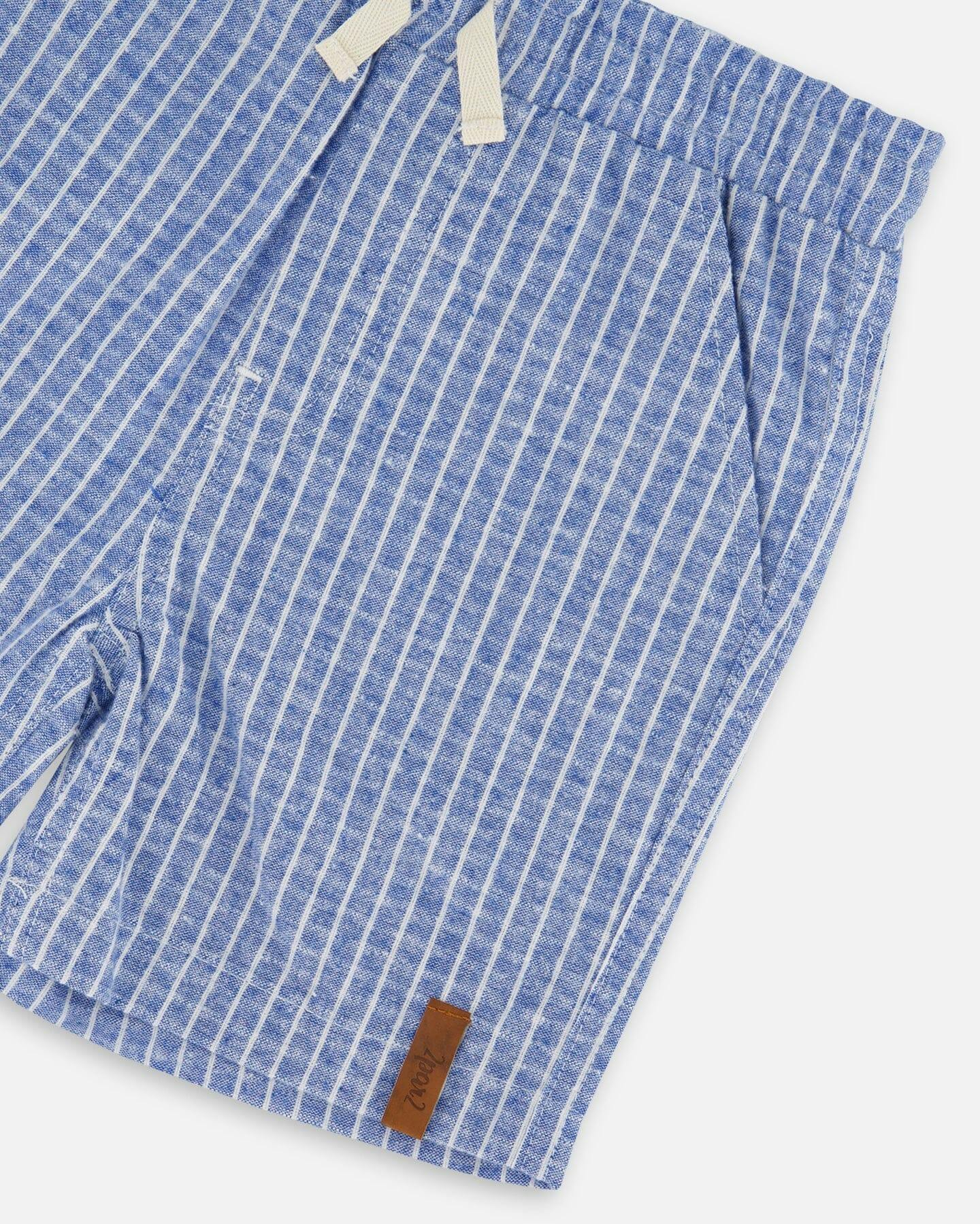 Chambray Shorts