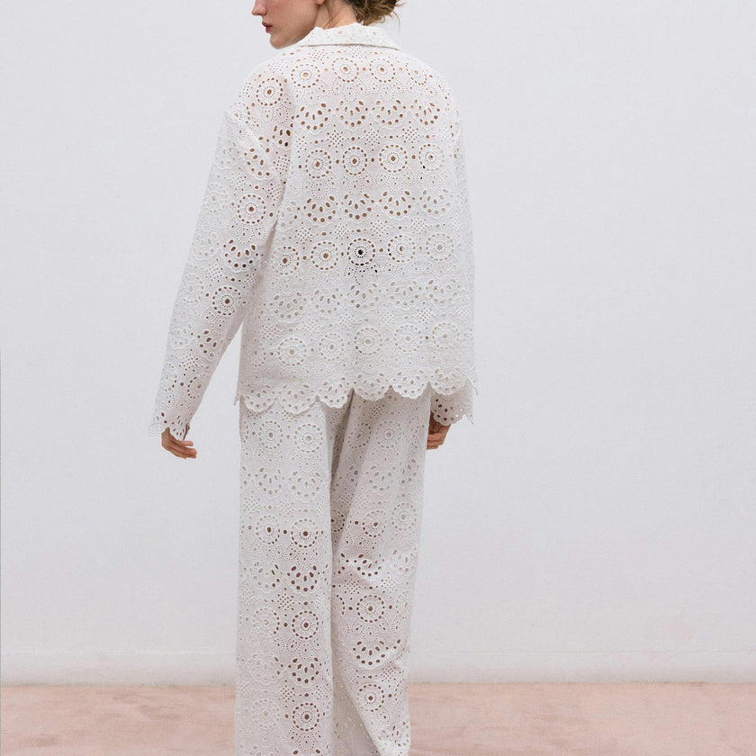 Jara Woman Pant Ecru