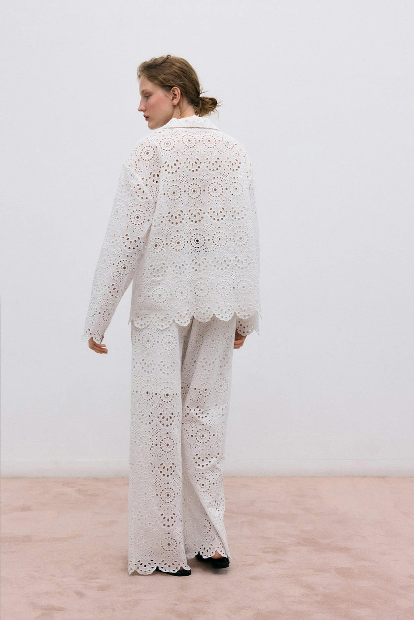 Jara Woman Pant Ecru