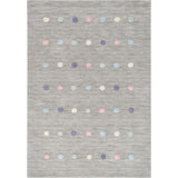 Kids Carter Rug, Silver