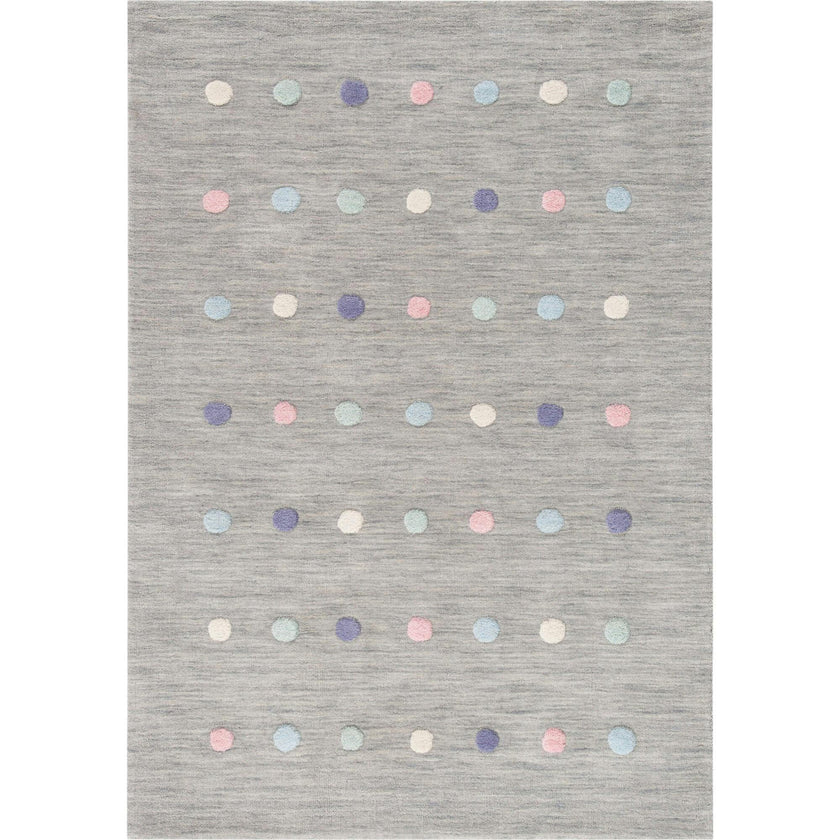 Kids Carter Rug, Silver
