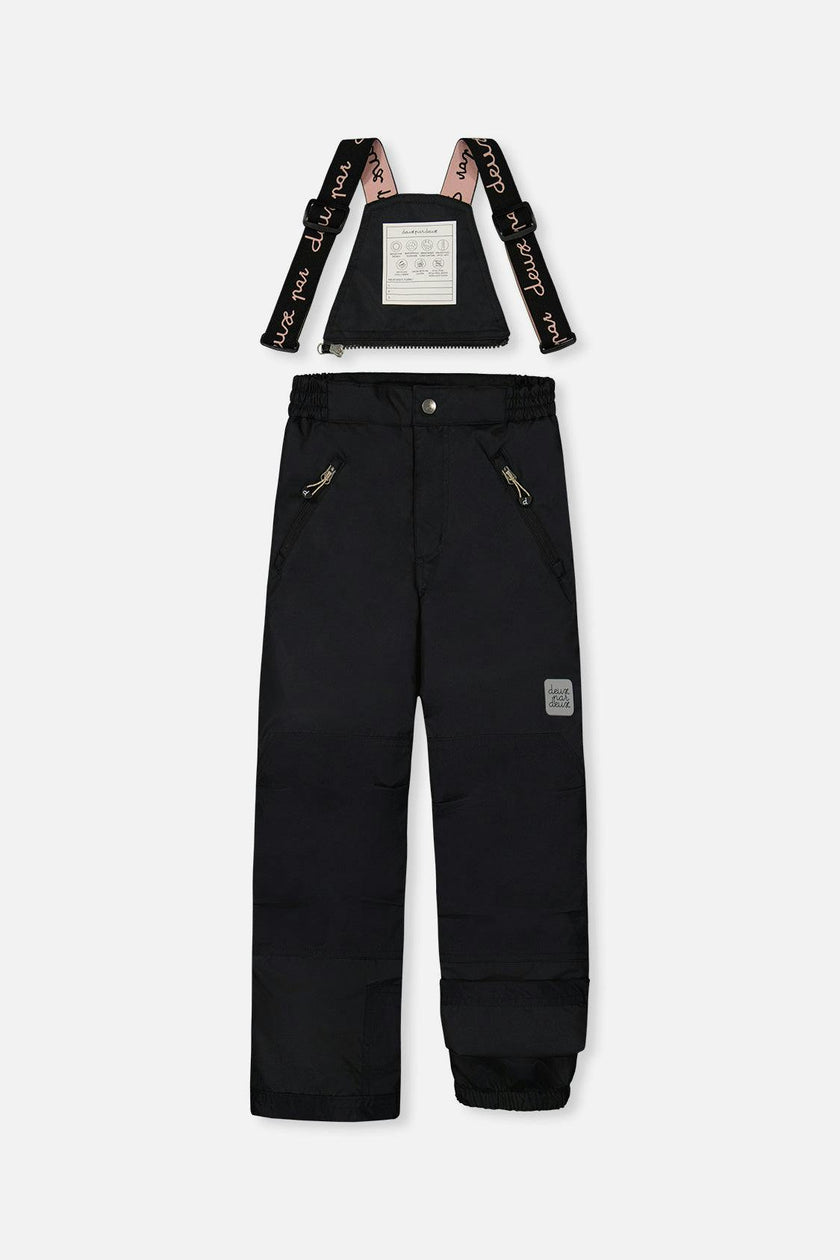 Two Piece Play Snowsuit Black