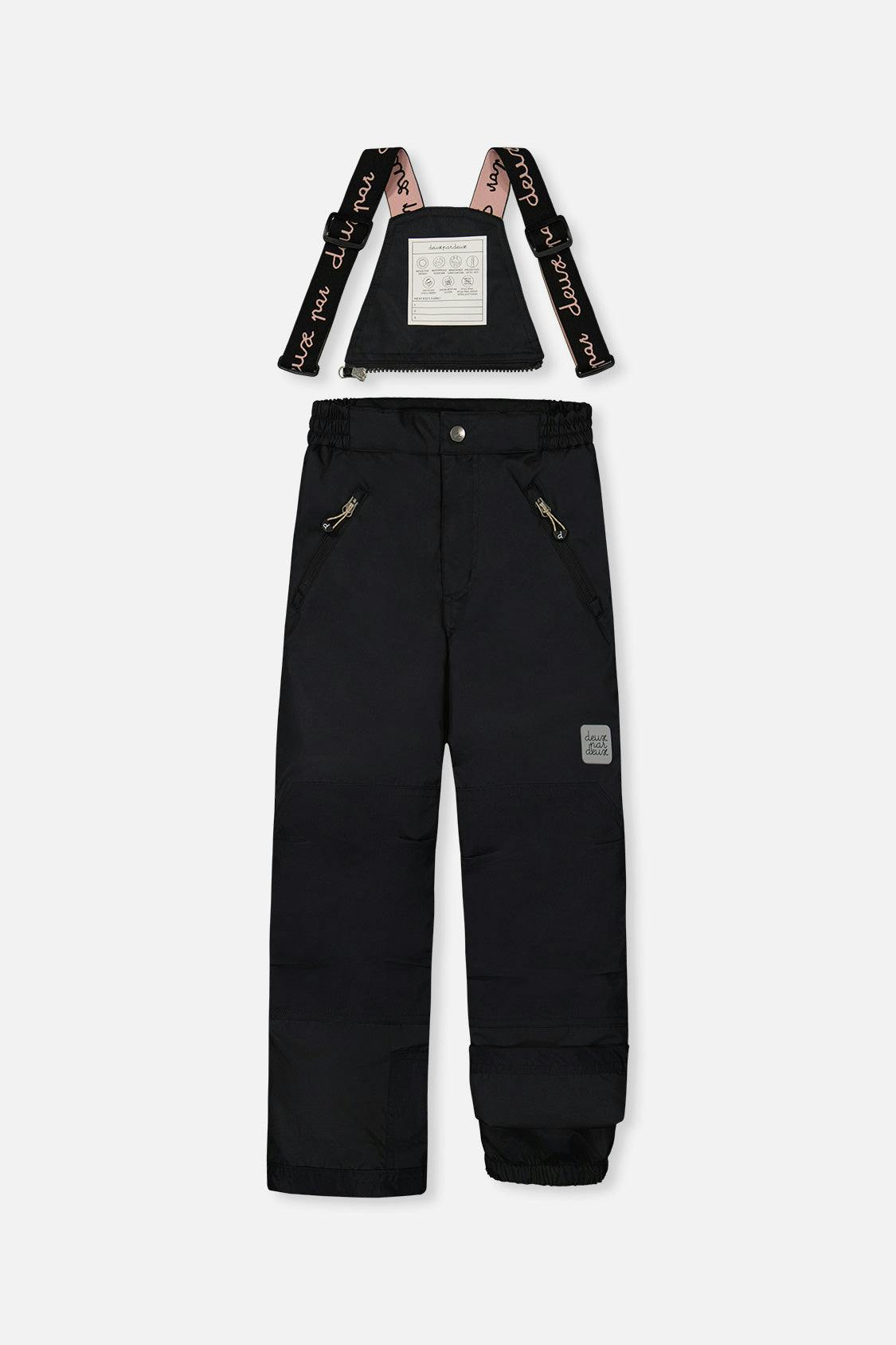 Two Piece Play Snowsuit Black