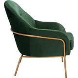 Eleazer Velvet Accent Chair