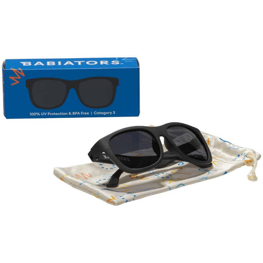 Jet Black Navigator I Smoke Lenses