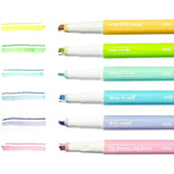 Noted! 2-in-1 Micro Fine Tip Pen and Highlighters - Set of 6
