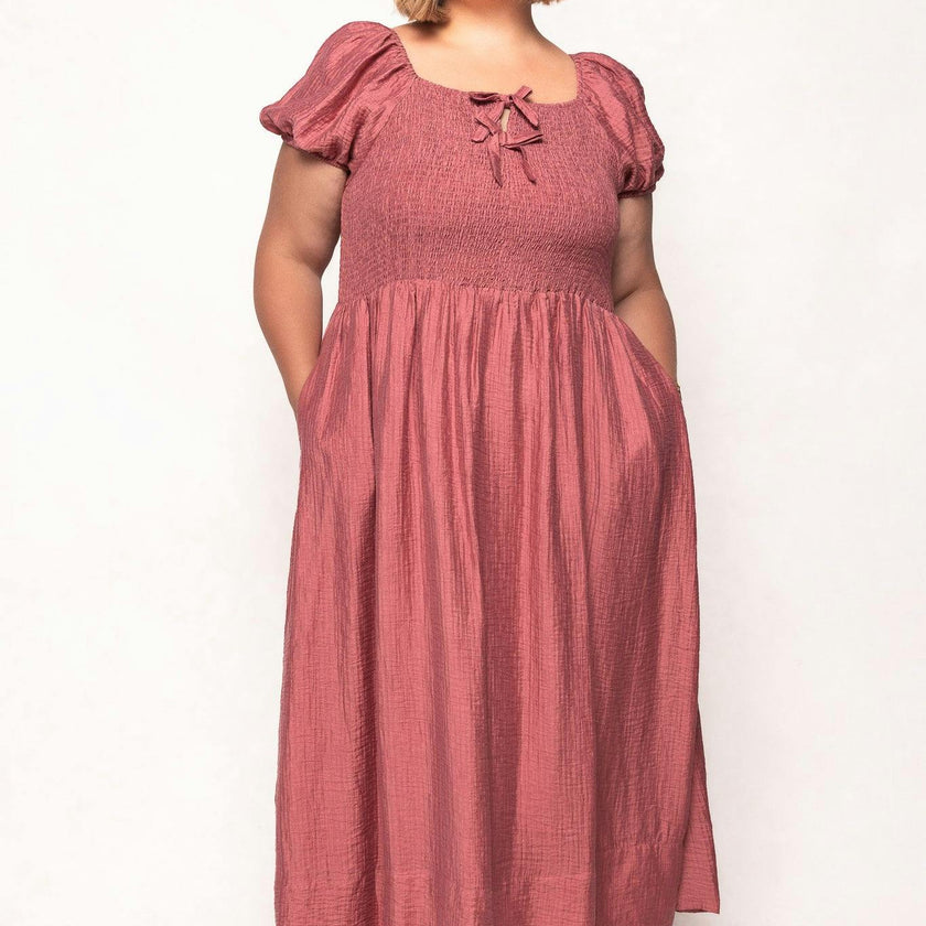 Cassie Dress in Pink