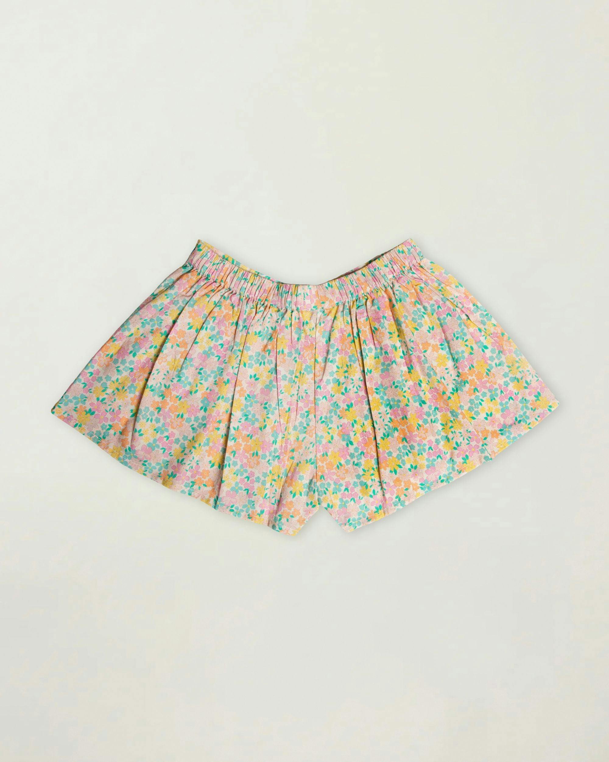 Solal Skort - Emma Floral Mint print
