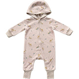 Baby Girl Terry Zip Romper