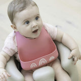 Chasing Rainbows Little Bites Narrow Bib