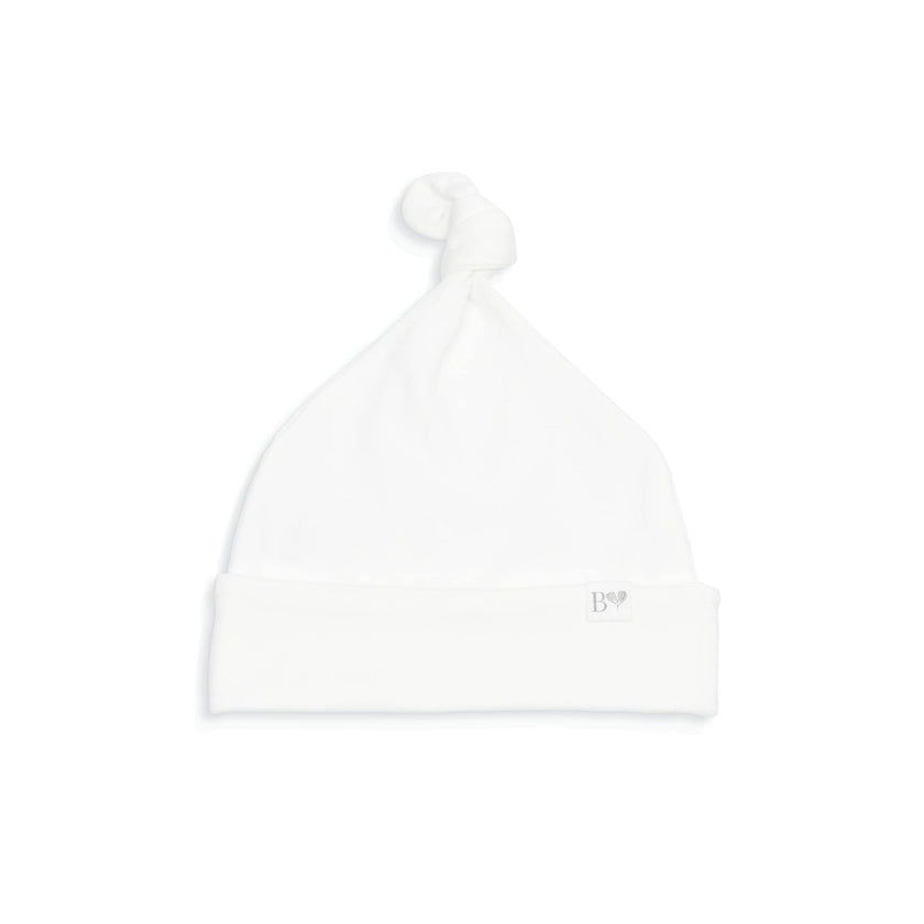 Pima Baby Hat White