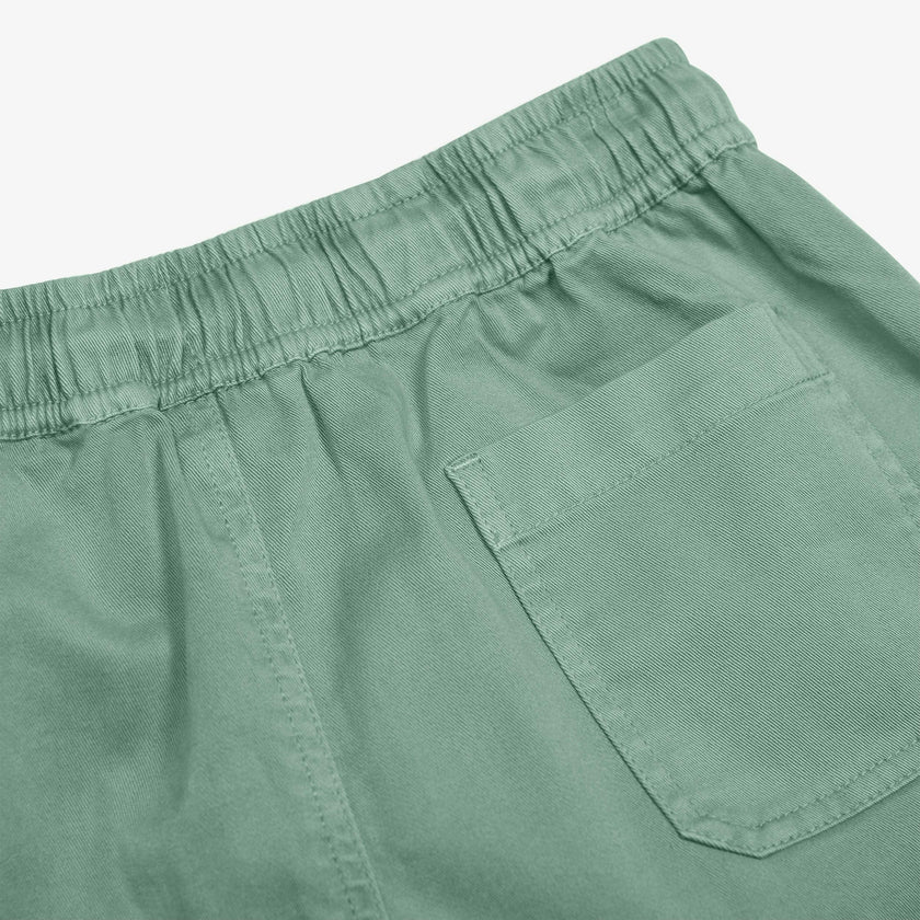Kids garment dyed stretch chino midi short