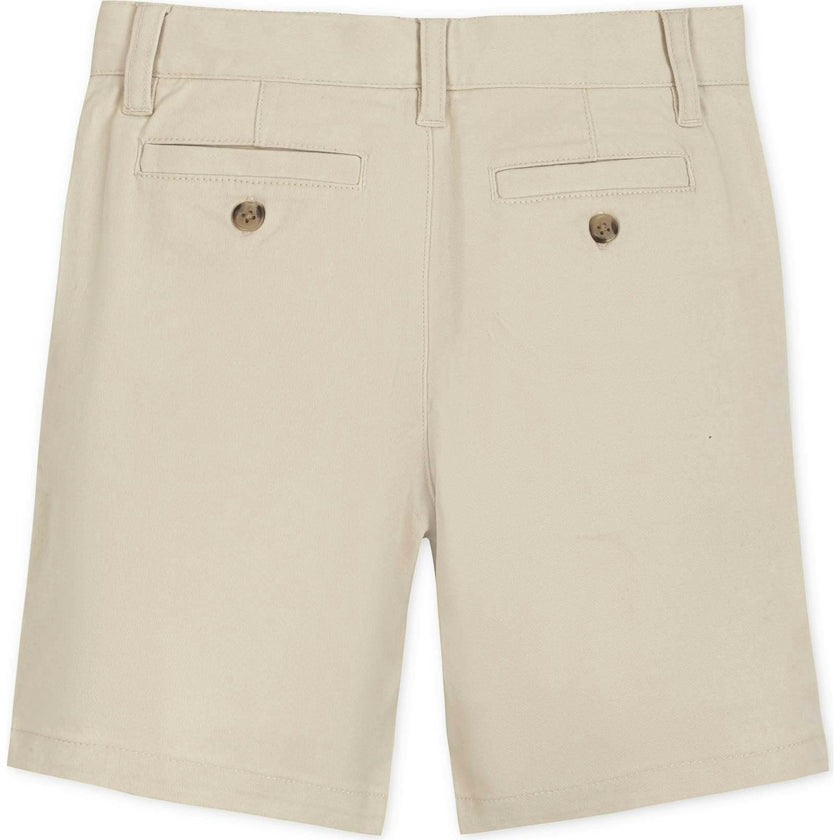Organic Uniform Stretch Chino Short, Beige