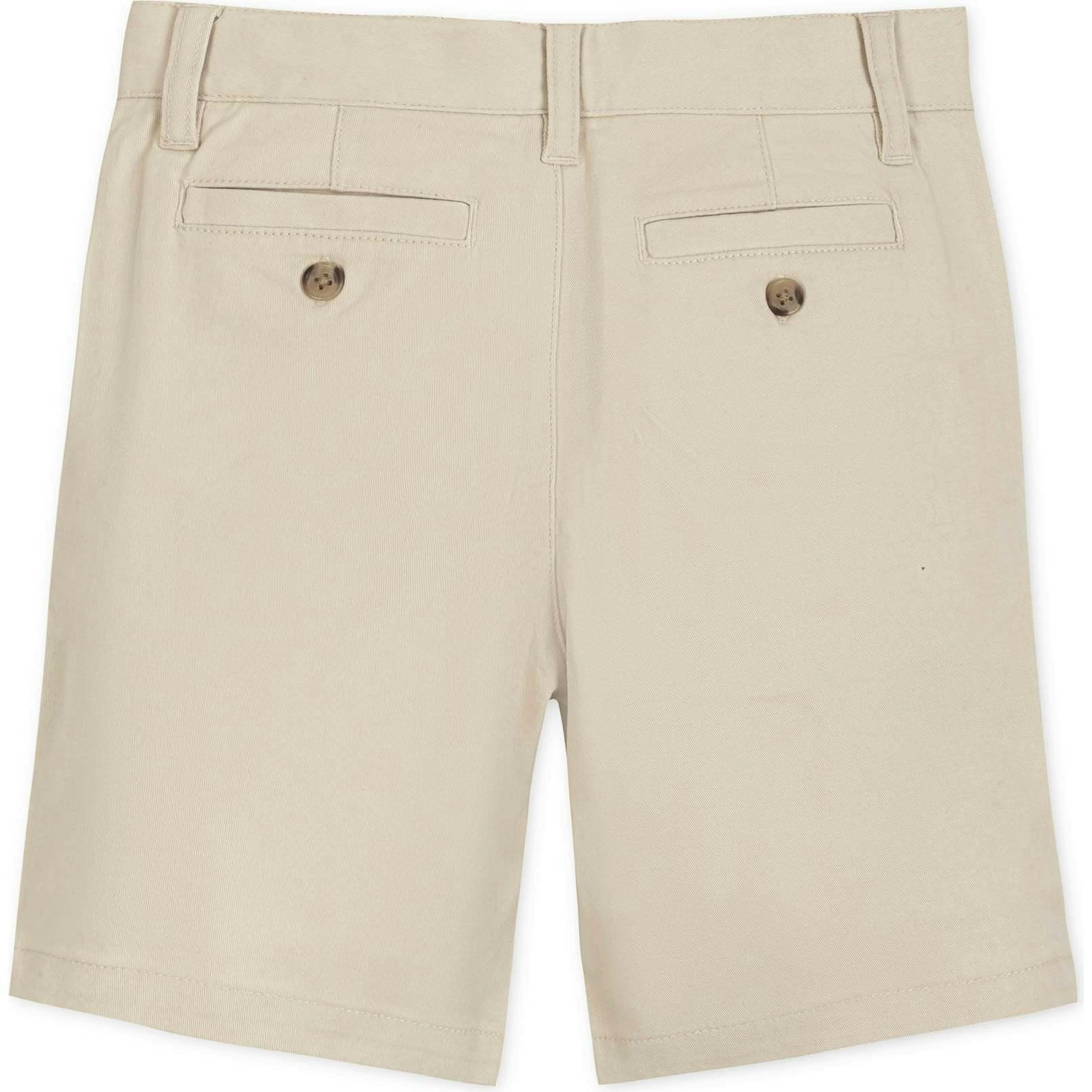 Organic Uniform Stretch Chino Short, Beige