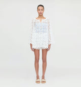 The Enella Tunic - White Broderie