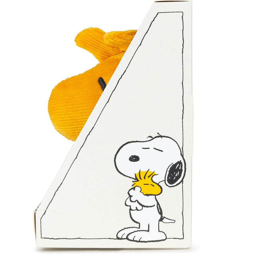 Plush PEANUTS WOODSTOCK Mini Corduroy Warm Yellow in Giftbox 6"