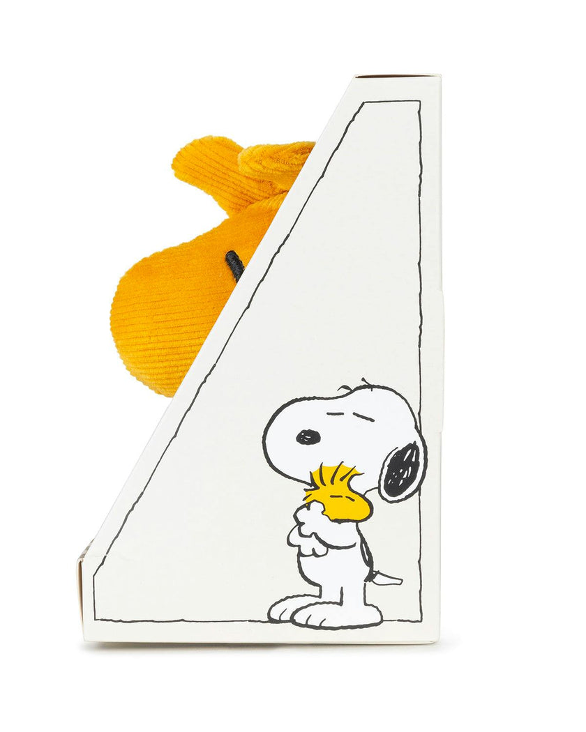 Plush PEANUTS WOODSTOCK Mini Corduroy Warm Yellow in Giftbox 6"