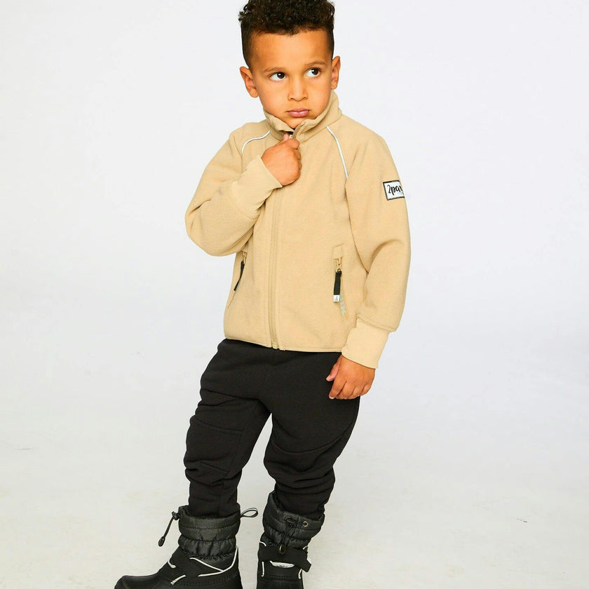 Mid-Season TEKNIK Windfleece Jacket Beige