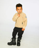 Mid-Season TEKNIK Windfleece Jacket Beige