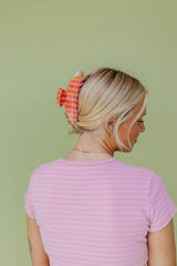 POLKA DOT & STRIPED OVERSIZED CLAWS