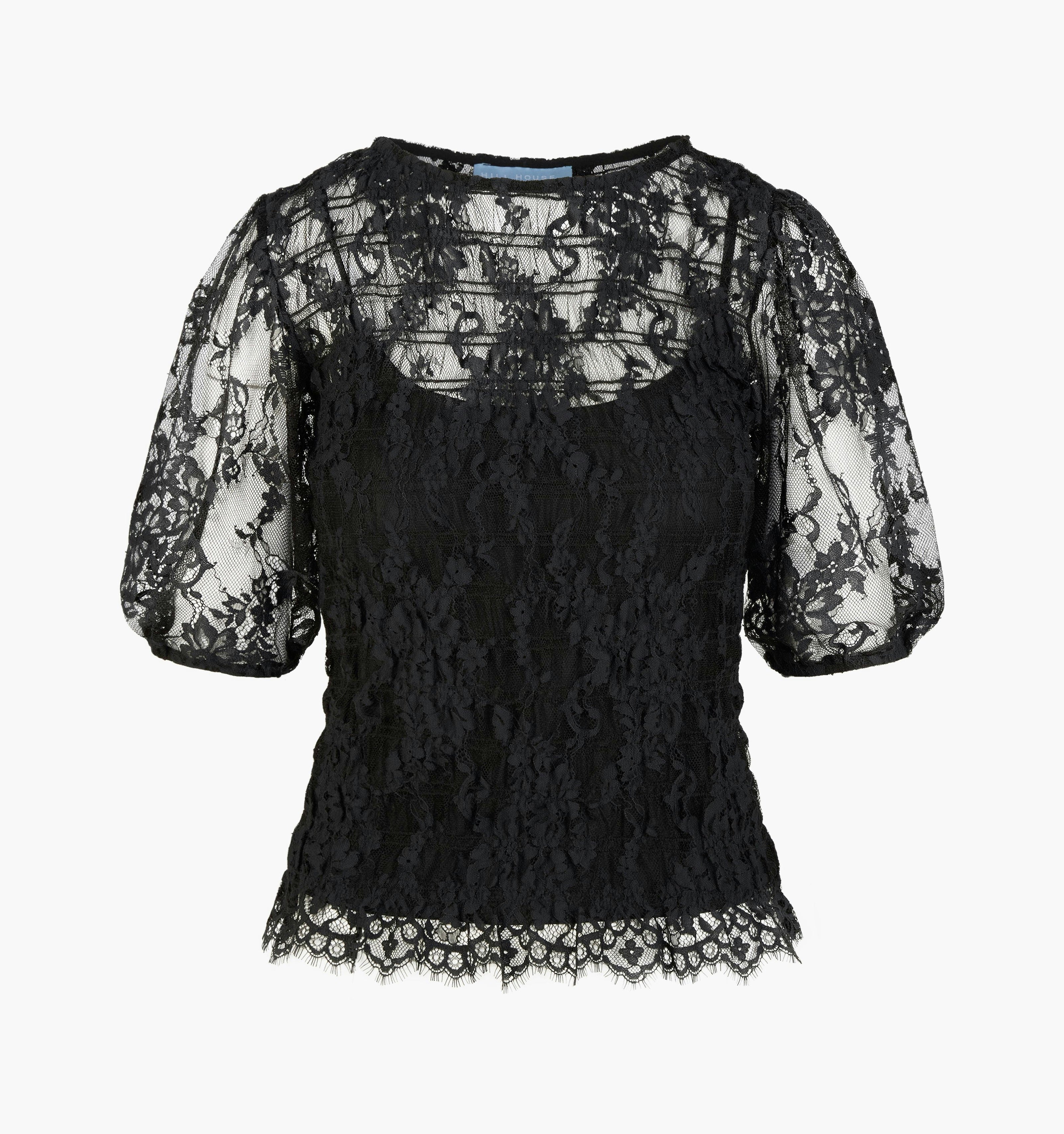 The Dalia Nap Top -  Black