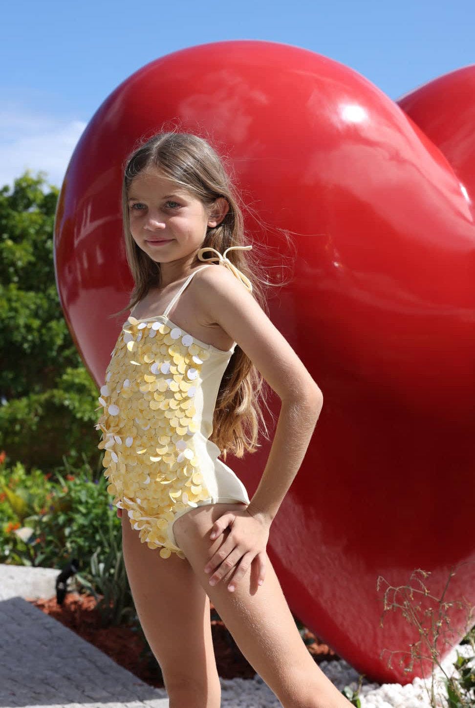 Sunny Paillette Swimsuit