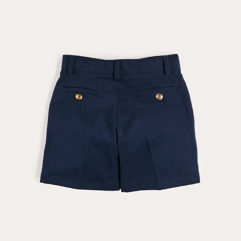 Insignia Plain Shorts in Navy (4- 10yrs)