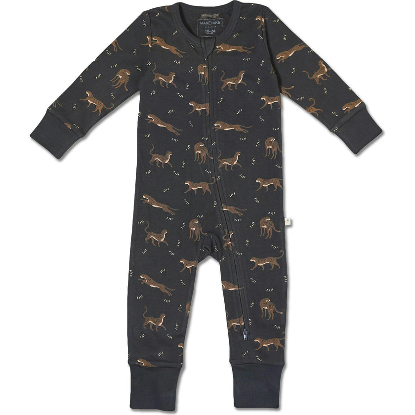 Organic 2-Way Zip Romper