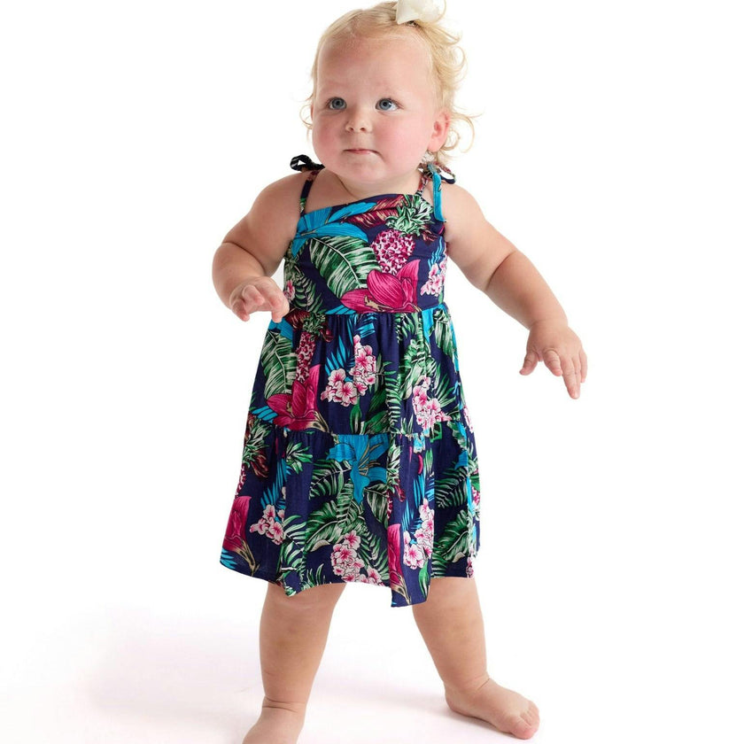 The Flower Hour - Girls Resort Dress